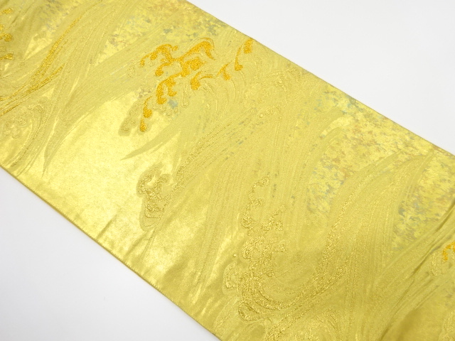 JAPANESE FUKURO OBI / WOVEN ROUGH WAVE